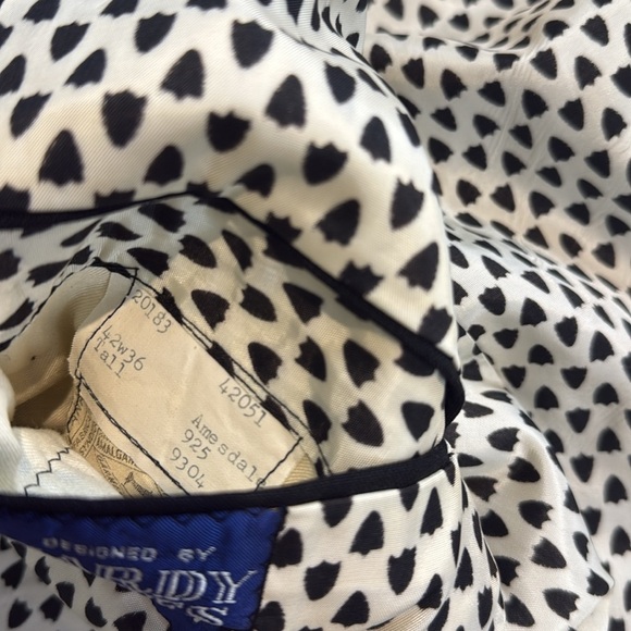 Hardy Amies for Henry Singer Mens Double Breasted Blazer Jacket 42 Tall Classic - Picture 6 of 10